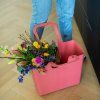 Geantă de cumpărături TASCHE XL, gri natural cenușiu, Koziol