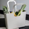 Geantă de cumpărături TASCHE XL, gri natural cenușiu, Koziol