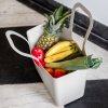 Geantă de cumpărături TASCHE XL, gri natural organic, Koziol
