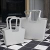 Geantă de cumpărături TASCHE XL, gri natural organic, Koziol