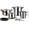 Tigaie universală EDO 24 cm, negru, Alessi