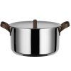Capac pentru oală EDO 16 cm, oțel inoxidabil, Alessi