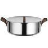 Capac pentru oală EDO 16 cm, oțel inoxidabil, Alessi