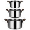 Oală EDO 20 cm, 4,9 l, oțel inoxidabil, Alessi