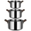 Oală EDO 24 cm, 5 l, oțel inoxidabil, Alessi