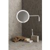 Oglindă pentru machiaj MODO LED, montat pe perete, mărire de 5 ori, alb, Blomus
