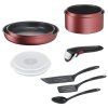 Set de veselă INGENIO DAILY CHEF L3989502, set de 10 buc, suprafață antiaderentă, Tefal