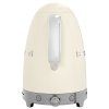 Ceainic cu control al temperaturii KLF04CREU 1,7 l, cremă, Smeg