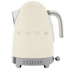 Ceainic cu control al temperaturii KLF04CREU 1,7 l, cremă, Smeg