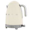 Ceainic cu control al temperaturii KLF04CREU 1,7 l, cremă, Smeg