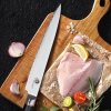 Cuțit pentru feliere SUJIHIKI OKAMI 22,5 cm, negru, Dellinger