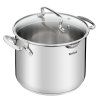 Oală de gătit DUETTO+ G7197955 22 cm, 6,1 l, inox, Tefal
