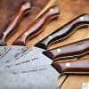 Cuțit pentru feliere KITA NORTH DAMASCUS, 20,5 cm, Dellinger