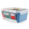 Borcan de depozitare pentru bucătărie MASTER SEAL COLOUR EDITION N1030810 , set de 4 buc, albastru, plastic, Tefal