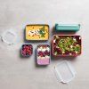 Borcan de depozitare pentru bucătărie MASTER SEAL COLOUR EDITION N1031010 , set de 4 buc, verde, plastic, Tefal