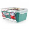 Borcan de depozitare pentru bucătărie MASTER SEAL COLOUR EDITION N1031010 , set de 4 buc, verde, plastic, Tefal