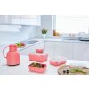 Borcan de depozitare pentru bucătărie MASTER SEAL COLOUR EDITION N1030910 , set de 4 buc, roșu coral, plastic, Tefal