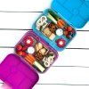 Cutie pentru prânz pentru copii UNICORN, 625 ml, 6 compartimente, roz, Yumbox