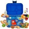 Cutie pentru prânz pentru copii UNICORN, 625 ml, 6 compartimente, roz, Yumbox