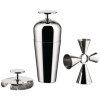 Set pentru cocktail, 3 buc, oțel inoxidabil, Alessi