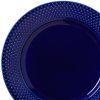Farfurie pentru desert RHOMBE, 23 cm, albastru închis, Lyngby