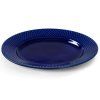 Farfurie pentru desert RHOMBE, 23 cm, albastru închis, Lyngby