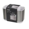 Cupa pentru periuță de dinți EASYSTORE 70531, argintiu, Joseph Joseph