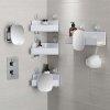 Raft pentru duș EASYSTORE 70550, set de 2 buc, alb, Joseph Joseph