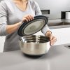 Set de boluri de bucătărie cu capace NEST PREP&STORE 95025, 4 buc, oțel inoxidabil, Joseph Joseph