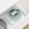 Borcan de depozitare pentru bucătărie NEST 81127, set de 5 buc, verde, plastic, Joseph Joseph