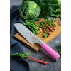 Cuțit Santoku PINK SPIRIT 18 cm, roz, F.DICK
