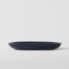 Platou pentru servire RIDGED INDIGO, 19 x 13 cm, MIJ