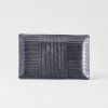 Farfurie pentru sushi și sashimi LINES, 21 x 13 cm, neagră, MIJ