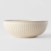 Bol de servit RIDGED ALABASTER, 19,5 cm, 1 l, MIJ