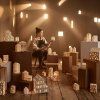 Suport pentru lumânări URBANIA SMITHY, căsuță, alb, Kähler