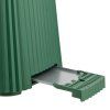 Toaster PLISSÉ, 2 felii, verde, Alessi