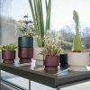 Ghiveci pentru flori RECYCLED, 15 cm, verde închis, Rosendahl