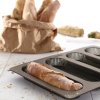 Set de copt pentru pâine și baghete, 3 buc, maro, Lékué