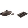 Set de copt pentru pâine și baghete, 3 buc, maro, Lékué