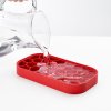 Găleată pentru gheață cu formă de cuburi ICE BOX, 1,8 l, roșu, Lékué