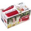 Găleată pentru gheață cu formă de cuburi ICE BOX, 1,8 l, roșu, Lékué