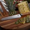 Cuțit de feliere SOK OLIVE SUNSHINE DAMASCUS, 19 cm, Dellinger