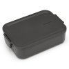 Cutie pentru prânz MAKE & TAKE BENTO 1,1 l, gri închis, Brabantia