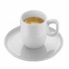Ceașcă pentru espresso cu farfurioară BARISTA, set de 2 buc, alb, WMF