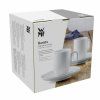 Ceașcă pentru espresso cu farfurioară BARISTA, set de 2 buc, alb, WMF