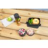 Set cutie, bol și sticlă de apă pentru prânz, MAKE & TAKE, gri închis, Brabantia