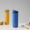 Cană de călătorie cu infuzor de ceai RECHARGE ANYTIME 460 ml,  albastru regal, Viva Scandinavia