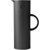 Cană termos EM77 1 l, negru, Stelton