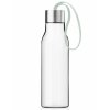 Sticlă de apă cu curea de salvie Eva Trio 0,5 l transparent