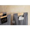 Sac pentru deșeurile reciclabile Eva Trio 28 l gri închis